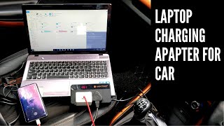 Laptop Car Charger | Car Power Inverter | Charge your laptop in CAR | Laptop charger Adapter