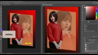 Bài 6 chỉnh sửa tạo khung cho ảnh Tự học photoshop A-Z screenshot 5