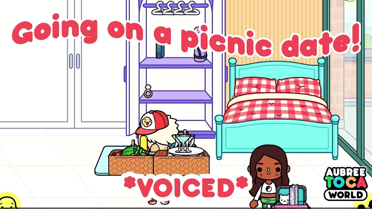 Going on a picnic date! 😍 Toca Boca Life role play with * voiced 🔊