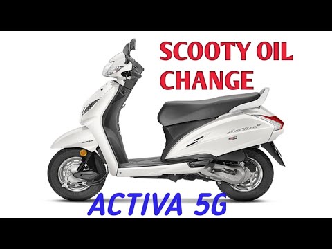 స్కూటీ ఇంజిన్ ఆయిల్ Scooty oil change | activa oil change process | change activa engine oil at home