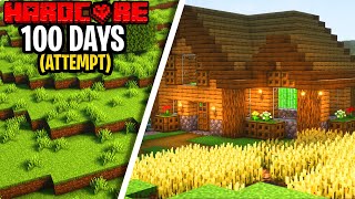 i almost survived 100 days in hardcore minecraft... here's how i died [movie]