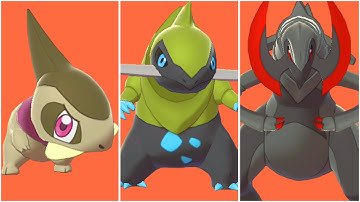 FULL AXEW EVOLUTION TEAM! Shiny Axew, Shiny Fraxure, Shiny Haxorus Moveset