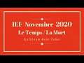 Ief novembre 2020  le temps  la mort