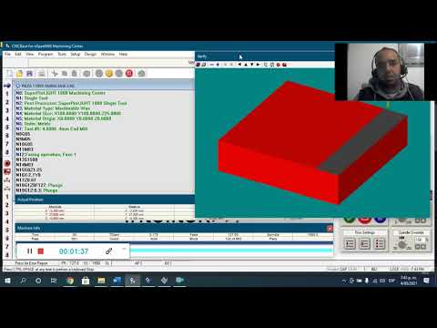 VIDEO PIEZA 1 SIMULACION CNC FASE 4