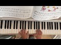 可愛い音楽家　小3 ピアノ　練習の軌跡