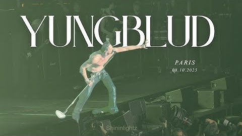 Yungblud @AdidasArena PARIS 081025