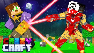CRAZYCRAFT DEMİR ADAM ZIRHI YAPTIM !! - CrazyCraft #3 - Minecraft