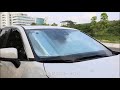 可折疊隔熱車用遮陽板 product youtube thumbnail