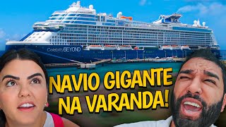Thumbnail for UM NAVIO GIGANTE PAROU NA NOSSA VARANDA
