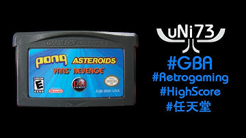 Asteroids (1979/2005) - Nintendo GBA - Score 28790