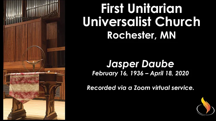 April 22, 2020 - Memorial for Jasper Daube