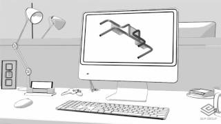 Tubes bending after laser cutting