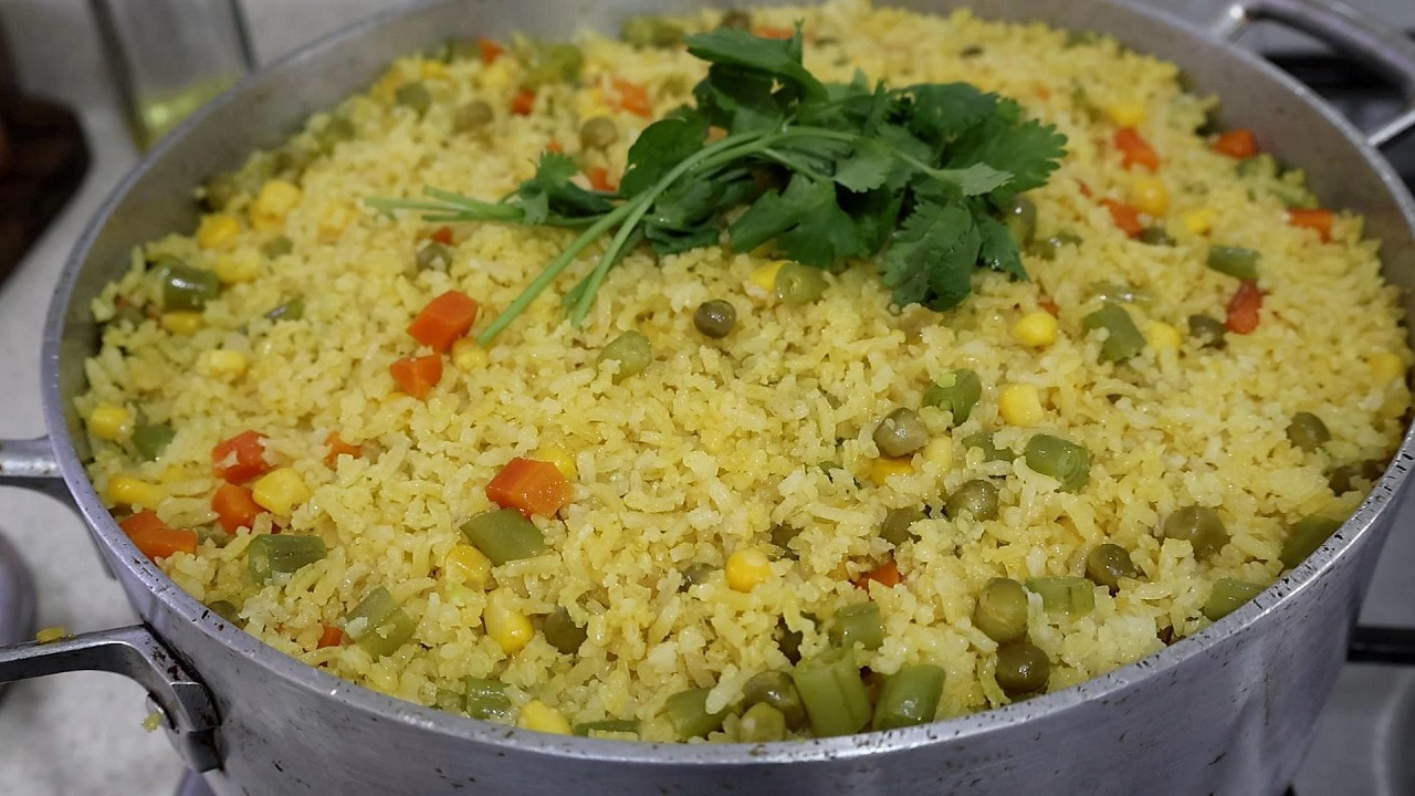 Mi Receta para 1 Kilo de ARROZ AMARILLO Perfecto ¡Descubre el Secreto!