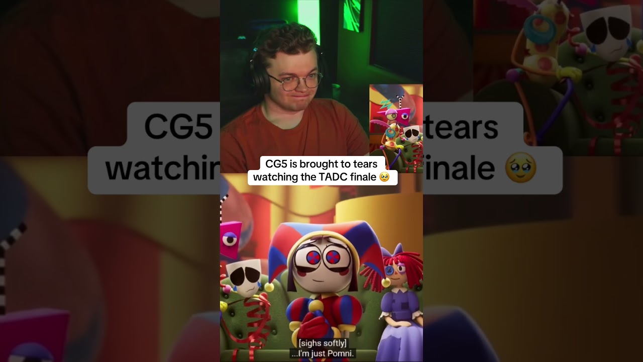 CG5 is brought to tears watching the TADC finale 🥹