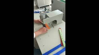 Woven Tape Hole Punching Equipment, Hole Puncher Machine For Fabric Belt