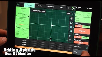 Precision Planting 20/20 Gen 3 Monitor - Adding Hybrids