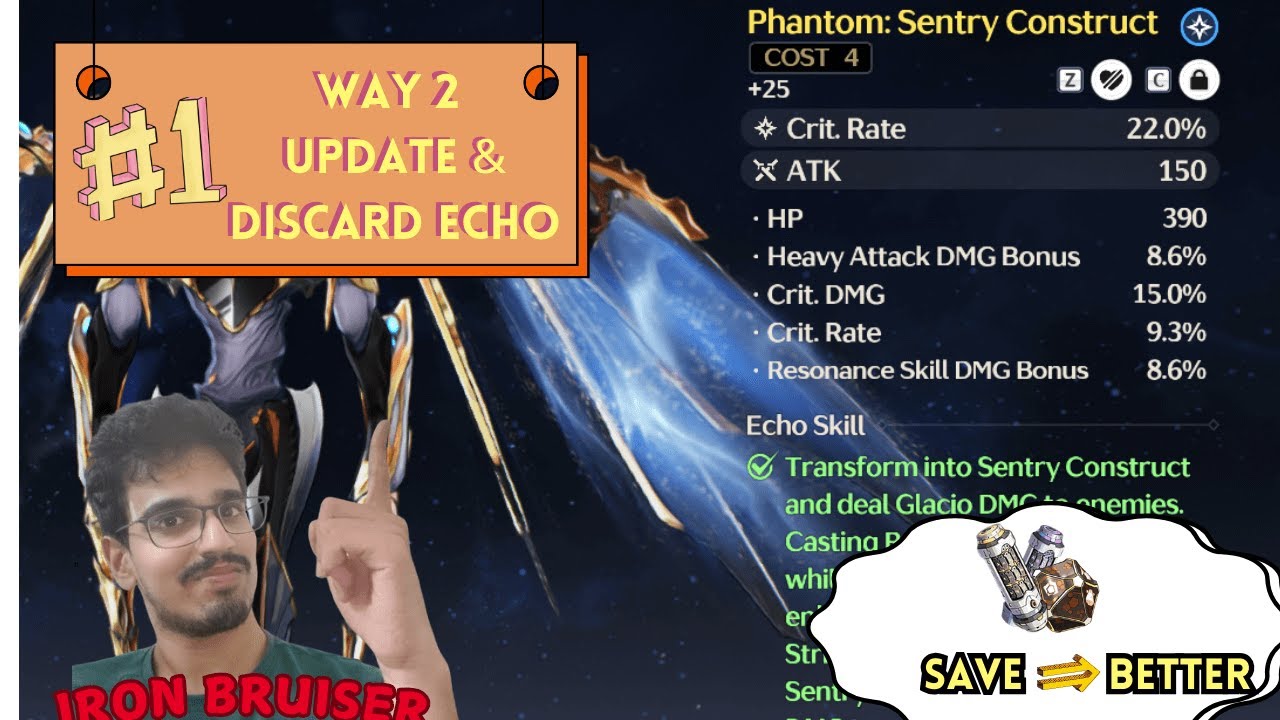 New improved way to build Echo - WUWA - Level Up and discord quicker # ...