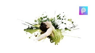 Splatter brush effect..... picsart new editing tutorial APJ artworks
