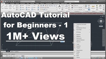 AutoCAD Tutorial for Beginners | Lesson - 1