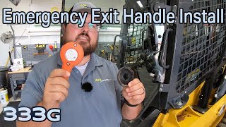 How to Install Emergency Exit Handles on John Deere 333G Skid Steer Thumbnail