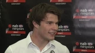 2013 AFL Draft Pick 10 - Nathan Freeman