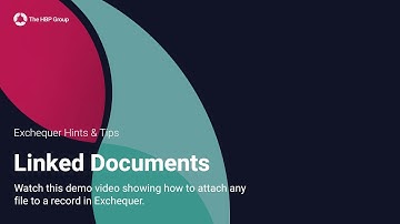 Exchequer Hints and Tips - Linked Documents