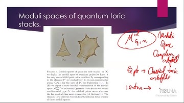 Charla Dr. Ernesto Lupercio | Quantum Toric Geometry and Moduli Spaces of Toric Varieties | Geometry