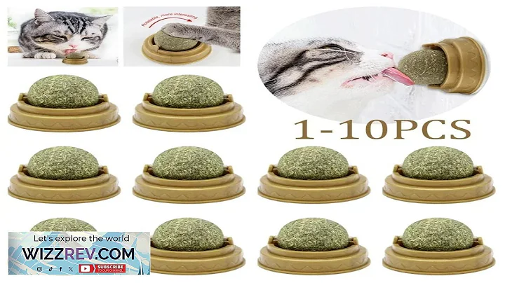 1 10PC Pet Catnip Toys Edible Catnip Ball Safety Healthy Cat Mint Cats