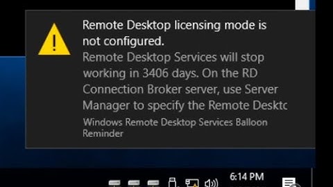 Windows remote desktop license with unlimited trial period.