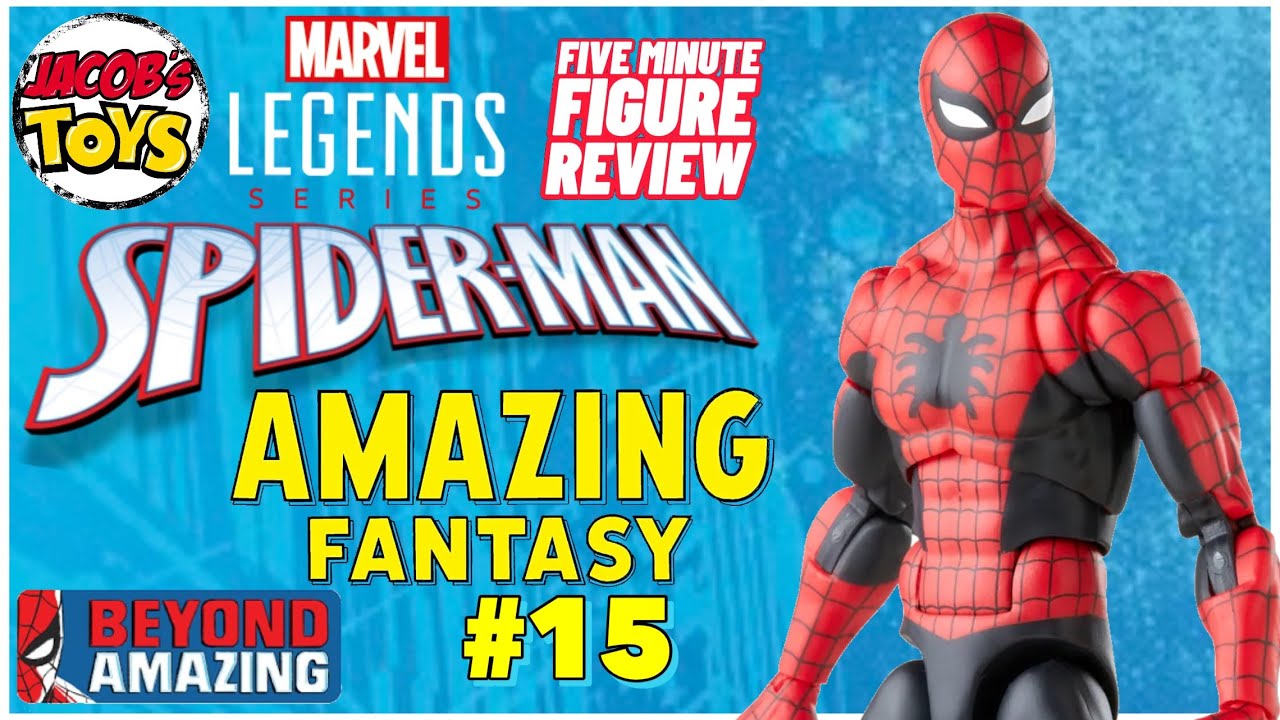 Amazing Fantasy Spider-Man Unboxing and Review Hasbro Marvel Legends  Comparison 