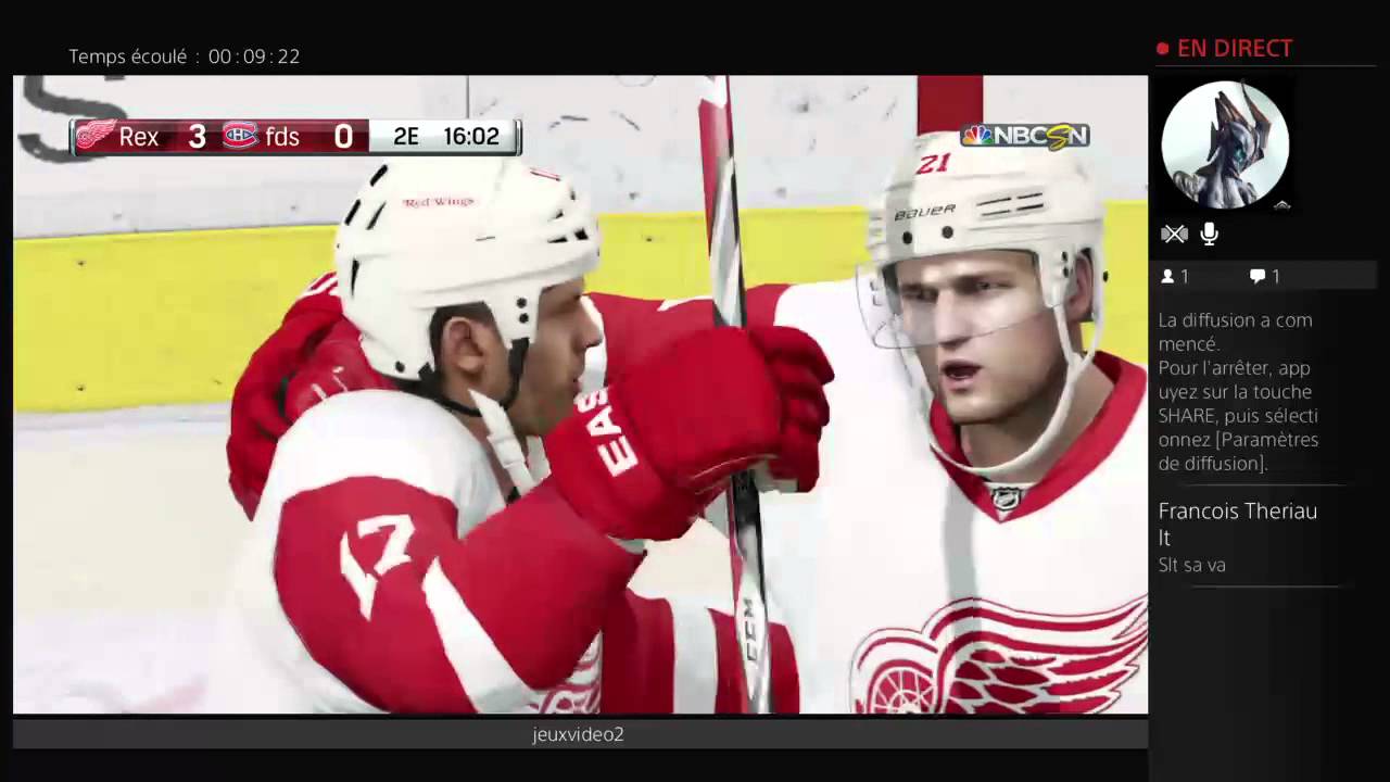 NHL® 16 partie 10 ps4 fr - YouTube