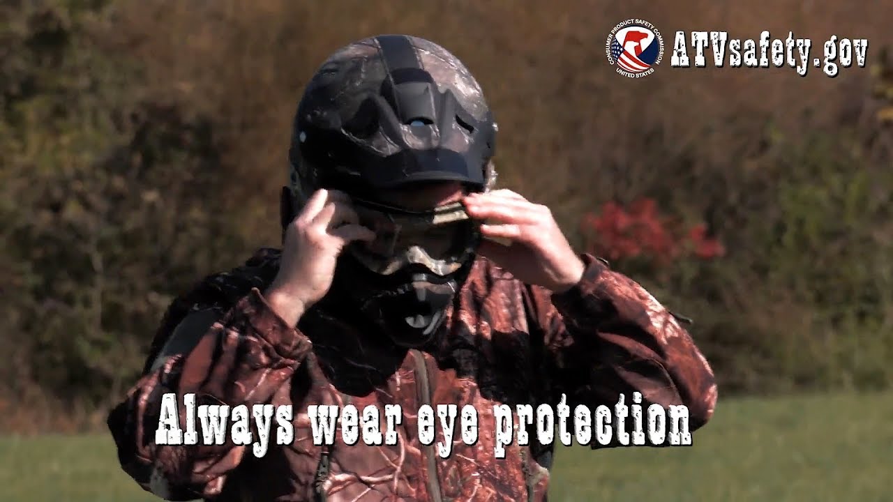 ATV Safety: Eye Protection