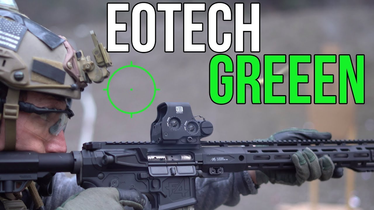 ⁣Brand new EOTech Green Reticle