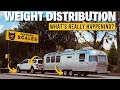 Rv weight distribution where is the weight going