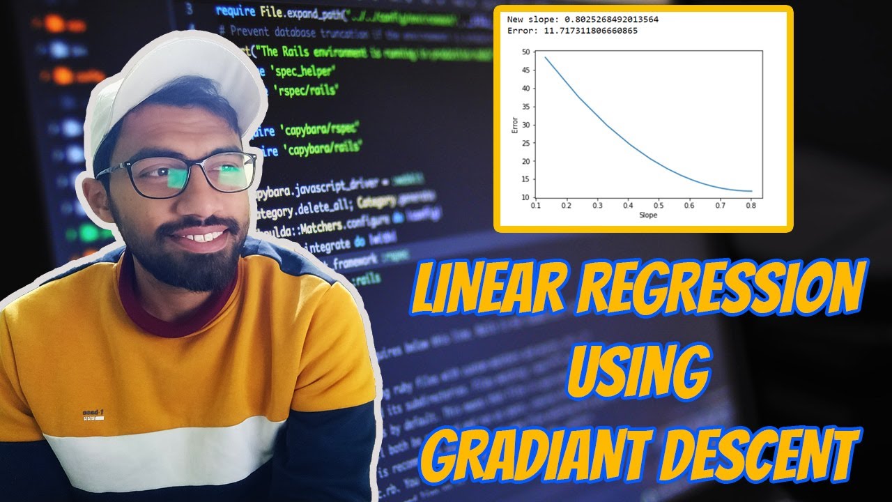 Linear regression using Gradient descent - YouTube