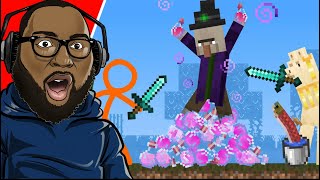 InternetCity REACTS to "The Witch - Animation vs. Minecraft Shorts Ep 21"