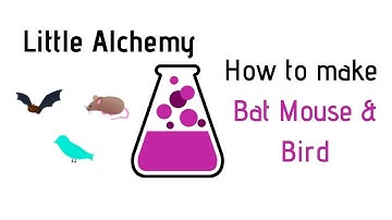 Little Alchemy-How To Make Bat, Mouse & Bird Cheats & Hints