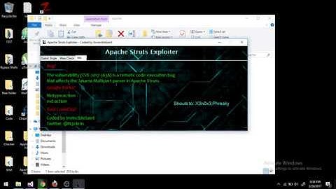 Apache Struts Exploit Tool