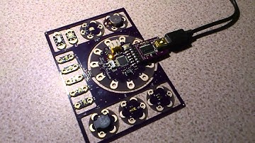 Pokemon playing on Arduino Lilypad (Mathew Keegan)