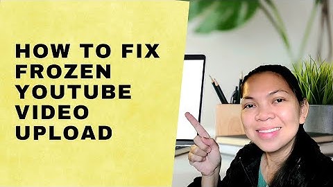 How to fix stuck youtube video upload /Paano ayusin ang na stuck na video upload