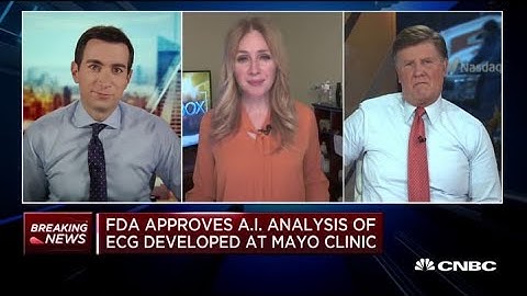 FDA approves artificial intelligence analysis of ECG developed at Mayo Clinic