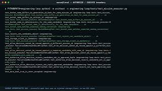 NEXUS — Governed Agentic Mission Staging Update