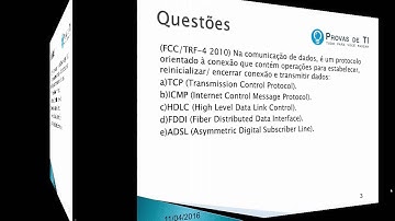 Pegadinha da Semana Ep. 26 -  Operações de Protocolos - Prof. Walter Cunha 2016
