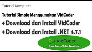Tutorial Cara Download dan Install Aplikasi VidCoder Untuk Mengkompres dan Transcode Video screenshot 5
