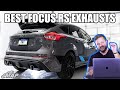 Best 2016-18 Ford Focus RS Exhausts