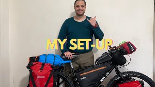 MY BIKE PACKING/ BIKE TOURING SETUP AND GEAR