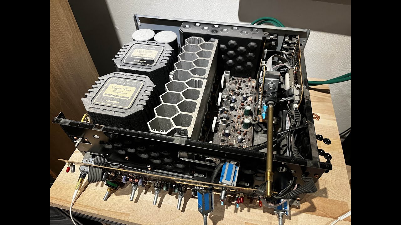 Pioneer A-717 MK2 mit Problemen - Lösung 