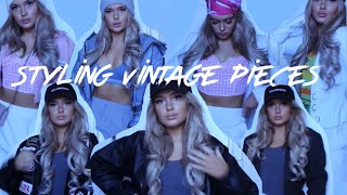 VINTAGE CLOTHING HAUL - SEROTONIN VINTAGE - HAUL, TRY ON AND STYLING *NEW IN*