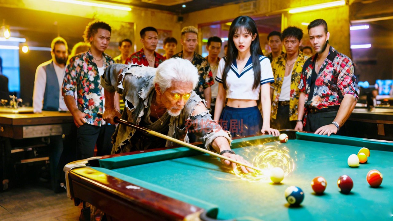 18歲女孩被騙進球場輸光家產被逼肉償，怎料她爺爺是天下第一球神，一桿翻盤球場一夜破產，美女總裁求他重返球界！#爽劇 #逆襲 #反轉