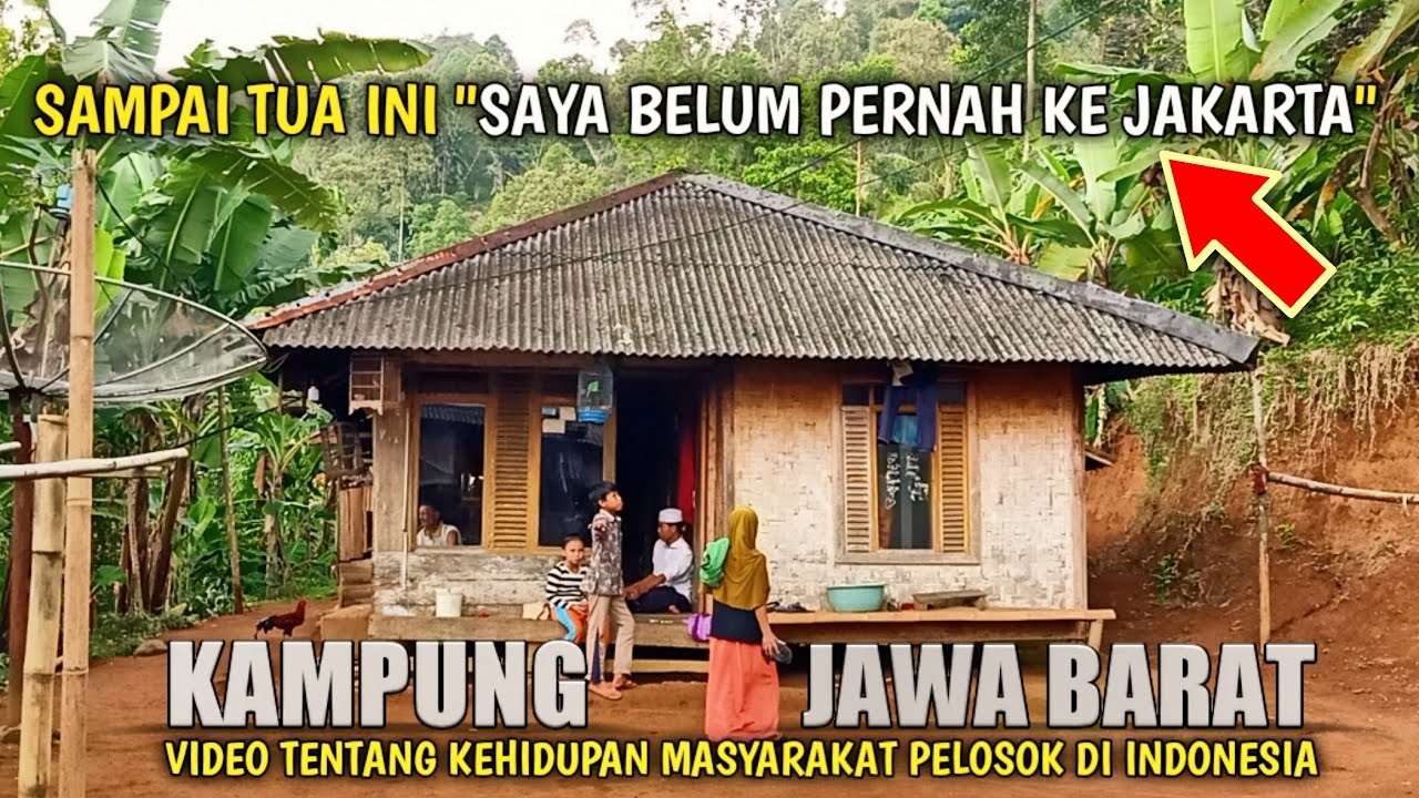 Suasana Kampung Indah di Jawa Barat || Pangkalan Cikakak - YouTube